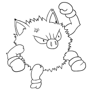 Primeape Online Värvimine